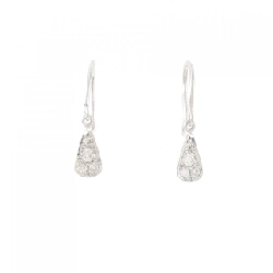 K18WG Bông tai kim cương 0.14CT - Hàng hiệu Chính hãng