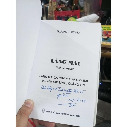 Làng Mai Đất Và Người - Trương Hữu Thảo 2011 mới 90% bìa cứng (Sách văn học) HCM1304 1011563