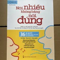 nói nhiều không bằng nói đúng