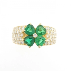 Nhẫn ngọc lục bảo 1.17CT - Hàng hiệu Authentic Van Cleef & Arpels 835627