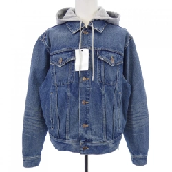 Áo khoác denim có mũ CELINE 2Q472930F - Hàng hiệu Authentic