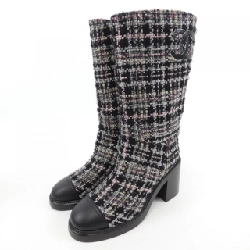 【Mã giảm giá】Giày bốt CHANEL 664634