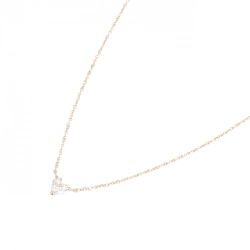 K18PG Dây chuyền kim cương 0.300CT J SI1 hình trái tim - Hàng hiệu Chính hãng 880475