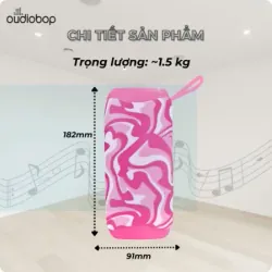 Loa Bluetooth không dây Oudiobop OP-503 bass mạnh, âm thanh sống động, pin khỏe 528398