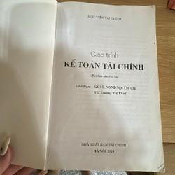 Tài chính + kế toán tài chính +sách của học viện tài chính 115912