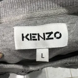 Áo sweater Kenzo thêu đầu hổ màu xám size L 757323