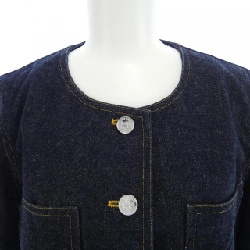 【Mã giảm giá】【Cổ điển】Áo khoác denim CHANEL 635452