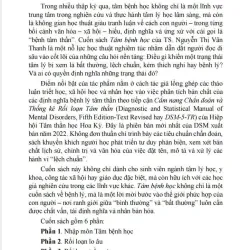 Sách Tâm Bệnh Học Tiếp Cận DSM-5-TR của TS. Nguyễn Thị Vân Thanh 1032014