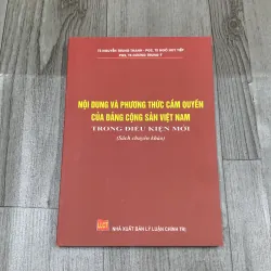 Nội dung và phương thức cầm quyền của đảng cộng sản việt nam trong điều kiện mới