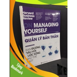 (TẶNG BOOKMARK) Quản lý bản thân - Harvard Business Review mới 80% rách gáy 2019 RBK2809 Clayton M. Christensen KỸ NĂNG