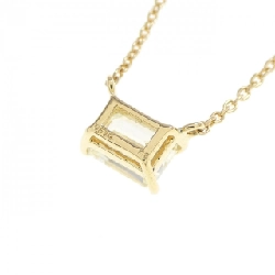 Dây chuyền kim cương K18YG 0.515CT VLY VS1 cắt hình Emerald - Hàng hiệu Chính hãng 874433