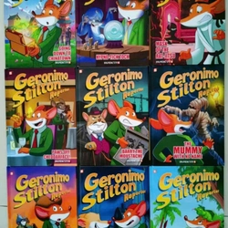 Sách - Geronimo Stilton Reporter (9 cuốn bìa cứng)