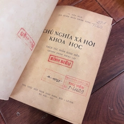 Chủ nghĩa xã hội khoa học - xb 1977 532047