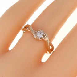 Nhẫn kim cương K18PG 0.15CT 673180