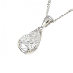 Dây chuyền kim cương PT900/PT850 0.719CT F SI2 hình giọt nước - Hàng hiệu Authentic 871723