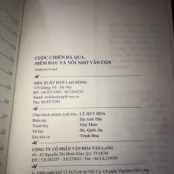 Cuộc Chiến Đã Qu Niềm Đau Và Nỗi Nhớ Vẫn Còn - ANTHONY LOYD 934680