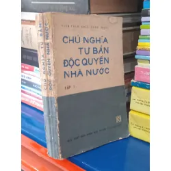 Chủ nghĩa tư bản độc quyền nhà nước tập 1