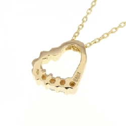 K18YG Mặt Dây Chuyền Hình Trái Tim Đính Kim Cương - Hàng hiệu Chính Hãng 863097