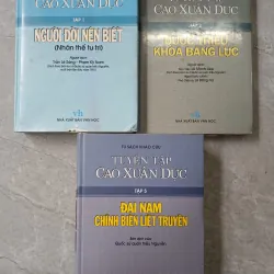 Tuyển tập Cao Xuân Dục (Tập 1 + 2 + 5)