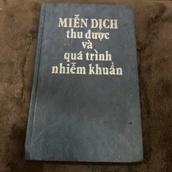 Miễn dịch thu được và quá trình nhiễm khuẩn