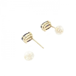 K18YG Iolite Bông tai - Hàng hiệu Chính hãng 868595