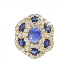 Nhẫn Sapphire K18YG 3.44CT - Hàng hiệu Chính hãng 851556