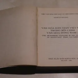 Văn hoá dân gian Việt Nam trong bối cảnh văn hoá Đông Nam Á 972600