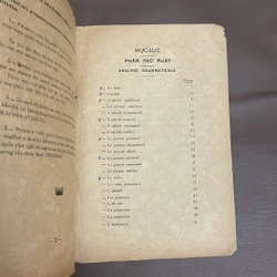 [Sách Xưa] - II Sách Học Tiếng Pháp: Phương Pháp Làm Analyse - Trần Thừa Dụ - 1960 522051