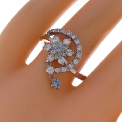 Nhẫn kim cương K18WG 0.83CT 666011