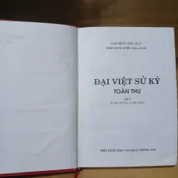 Đại Việt Sử Ký Toàn Thư (Bộ 2 Tập) - Đào Duy Anh hiệu đính 1031451