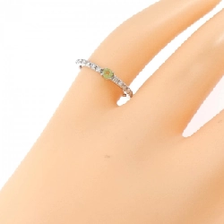 Nhẫn Peridot K18WG - Hàng hiệu Authentic 855610