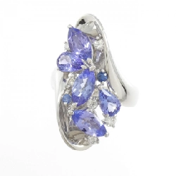 Nhẫn đá màu PT900 667758