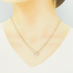 K18YG Dây chuyền kim cương 0.40CT - Hàng hiệu Chính hãng 856334