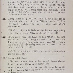 Bài tập Hình học lớp 12 phổ thông xưa 17938