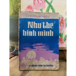 Như thế bình minh - Emmanuen Roblex