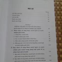 CÔNG KHAI MINH BẠCH VÀ TRÁCH NHIỆM GIẢI TRÌNH CỦA CÁC... 755817