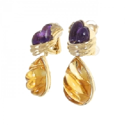 【Vintage】Boucheron bông tai citrine 665561