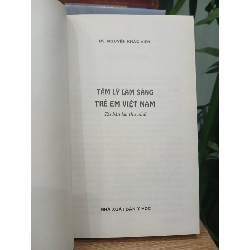 Tâm Lý Lâm Sàng Trẻ Em Việt Nam - BS.Nguyễn Khắc Viện 749317