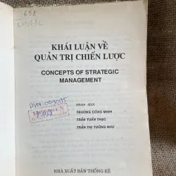 Cái luận về quản thị chiến lược - Fred Dien - sách kinh tế  933658