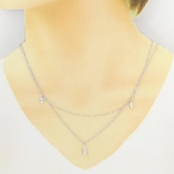 K18WG Dây chuyền kim cương 0.05CT - Hàng hiệu Chính hãng 859576