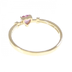 Nhẫn tourmaline K18YG hình trái tim 669591