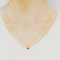 K18PG Chữ cái R Dây chuyền kim cương 0.01CT - Hàng hiệu Chính hãng 859339