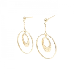 K18YG Bông tai - Hàng hiệu Authentic 868946