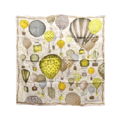 Khăn lụa Louis Vuitton Carré Up and Away 90cm M78366