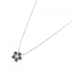 K14WG Hoa Sapphire Dây chuyền - Hàng hiệu Chính hãng 860896