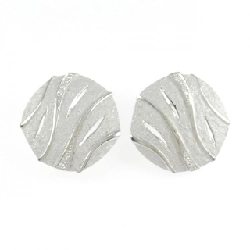 Tamura Shunichi Bông tai Kim cương 0.16CT - Hàng hiệu Chính hãng