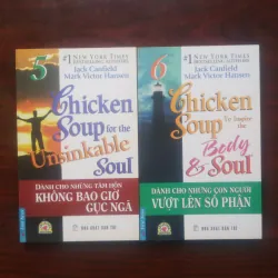 [Sách Sống Đẹp] Chicken Soup For The Soul (Tập 5+6) Hạt Giống Tâm Hồn Song Ngữ Anh Việt