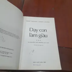 DẠY CON LÀM GIÀU tập III, hướng dẫn đầu tư để trở thành Nhà Đầu Tư Lão Luyện 562635