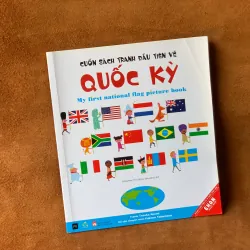 QUỐC KỲ cuốn sách tranh vẽ đầu tiên 592112