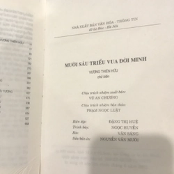 MƯỜI SÁU ĐỜI VUA TRIỀU MINH 550980